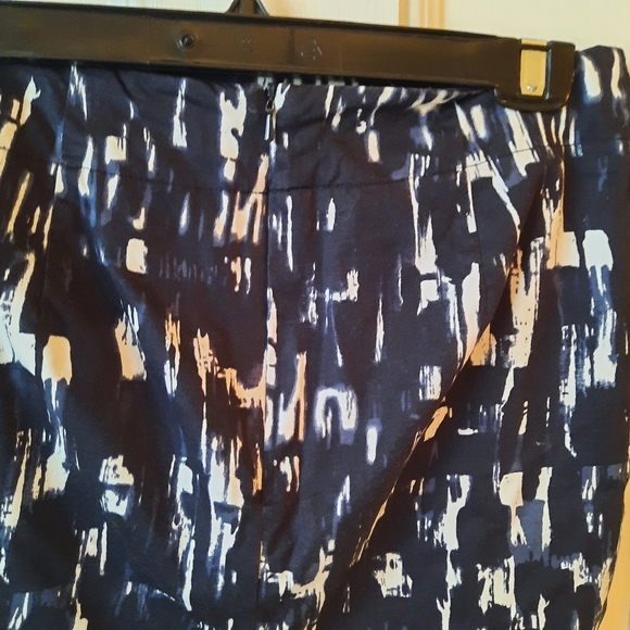 Pencil Skirt 14  Mexx Brand, blue & black - Picture 5 of 10